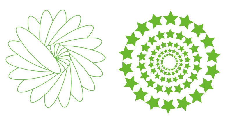 Adobe Illustrator(AI)如何讓圖案有規律沿著(zhù)圓形復制