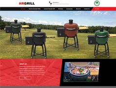 皓宏陶瓷燒烤爐外貿網(wǎng)站案例